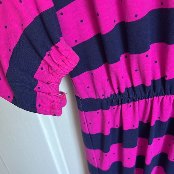 Lilly Pulitzer Pink & Blue Striped Beckett Dress - Picture 7 of 10